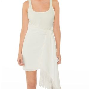 Likely Freya Fringe-Sash Mini Dress
